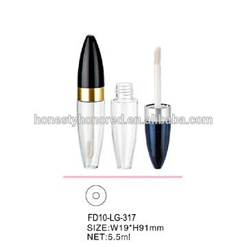 2015 wholesale Empty Lip Gloss Tube Container 5.5ml